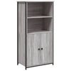 Grauer Schrank Zwanilda 62x36x121,5cm (Holz)