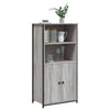Grauer Schrank Zwanilda 62x36x121,5cm (Holz)