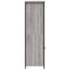 Grauer Schrank Zwanilda 62x36x121,5cm (Holz)
