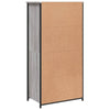 Grauer Schrank Zwanilda 62x36x121,5cm (Holz)