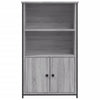 Grauer Schrank Zwanilda 62x32x103,5cm (Holz)