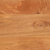 Nachttisch Rincu aus braunem und schwarzem Mangoholz