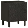 Nachttisch Nadiana 40x33x46cm schwarz (Mangoholz)