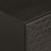 Nachttisch Nadiana 40x33x46cm schwarz (Mangoholz)