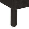 Nachttisch Nadiana 40x33x46cm schwarz (Mangoholz)