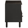 Schwarzer TV-Schrank Zoicas 70x33x46cm (Mangoholz)