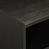 Schwarzer TV-Schrank Zoicas 70x33x46cm (Mangoholz)