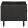 Schwarzer Couchtisch Ghiundus 80x50x40cm (Mangoholz)