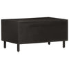 Schwarzer Couchtisch Ghiundus 80x50x40cm (Mangoholz)