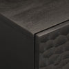 Schwarzer Couchtisch Ghiundus 80x50x40cm (Mangoholz)