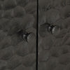 Schwarzer Couchtisch Ghiundus 80x50x40cm (Mangoholz)