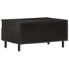 Couchtisch Jernea schwarz 80x54x40cm (Mangoholz)