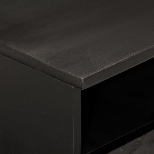 Couchtisch Jernea schwarz 80x54x40cm (Mangoholz)