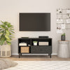 TV-Schrank Volikmann schwarz 80x33x46cm (Mangoholz)