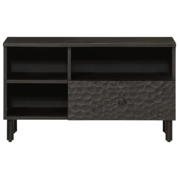 TV-Schrank Volikmann schwarz 80x33x46cm (Mangoholz)
