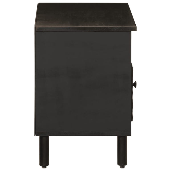 TV-Schrank Volikmann schwarz 80x33x46cm (Mangoholz)