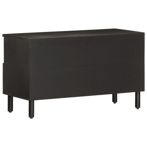 TV-Schrank Volikmann schwarz 80x33x46cm (Mangoholz)