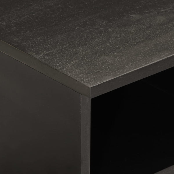 TV-Schrank Volikmann schwarz 80x33x46cm (Mangoholz)