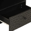 TV-Schrank Volikmann schwarz 80x33x46cm (Mangoholz)
