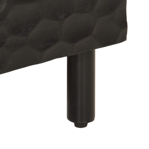 TV-Schrank Volikmann schwarz 80x33x46cm (Mangoholz)