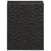 Schwarzer Badezimmer-Wandschrank Hariri 38x33x48cm (Mangoholz)