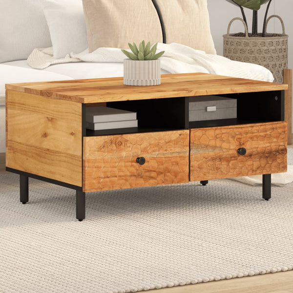 Couchtisch Jernea 80x54x40cm (Akazienholz)