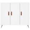 Weißes Sideboard Petrula 90x34x80cm (Holz)