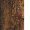 Sideboard Petrula aus geräucherter Eiche 90x34x80cm (Holz)