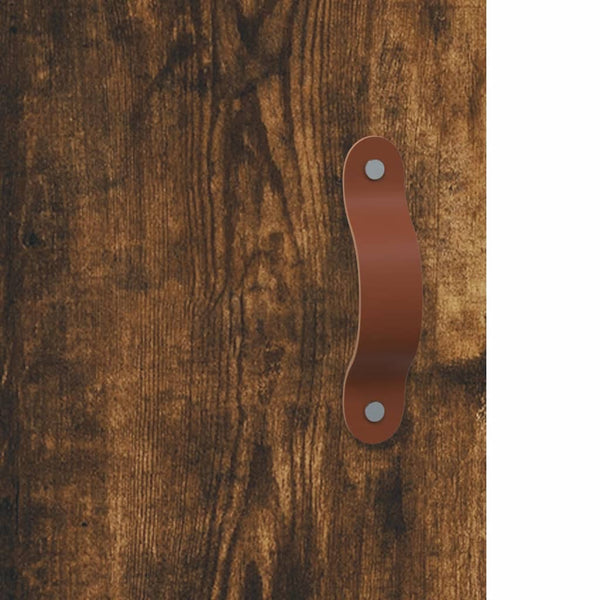 Sideboard Petrula aus geräucherter Eiche 90x34x80cm (Holz)