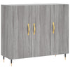 Graues Sideboard Cocuz 90x34x80cm (Holz)