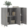 Graues Sideboard Cocuz 90x34x80cm (Holz)