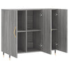 Graues Sideboard Cocuz 90x34x80cm (Holz)