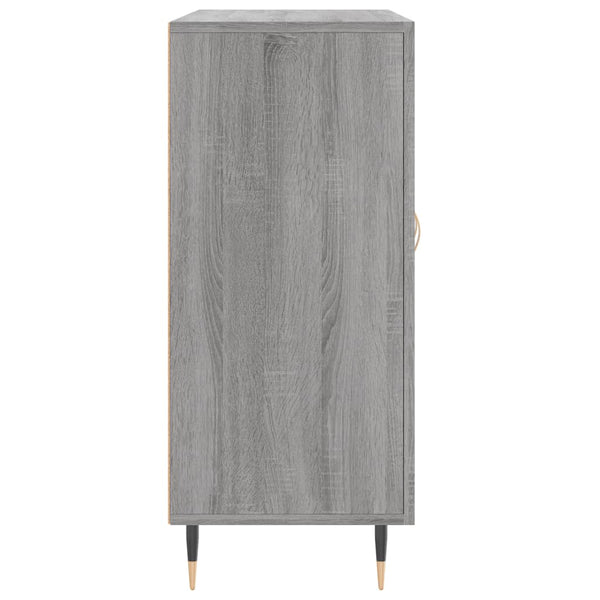 Graues Sideboard Cocuz 90x34x80cm (Holz)