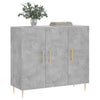 Betongraues Sideboard Dilhan 90x34x80cm (Holz)