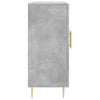 Betongraues Sideboard Dilhan 90x34x80cm (Holz)