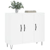 Weißes Sideboard Melidor 90x34x80cm (Holz)