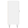 Weißes Sideboard Melidor 90x34x80cm (Holz)