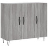 Graue Anrichte Melidor 90x34x80cm (Holz)