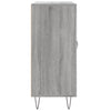 Graue Anrichte Melidor 90x34x80cm (Holz)
