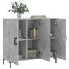 Betongraues Sideboard Adiel 90x34x80cm (Holz)