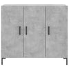 Betongraues Sideboard Adiel 90x34x80cm (Holz)