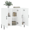 Weißes Sideboard Nesu 90x34x80cm (Holz)