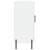 Weißes Sideboard Nesu 90x34x80cm (Holz)