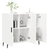 Weißes Sideboard Carmen "Car 90x34x80cm (Holz)