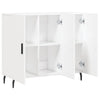 Weißes Sideboard Carmen "Car 90x34x80cm (Holz)