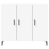 Weißes Sideboard Carmen "Car 90x34x80cm (Holz)