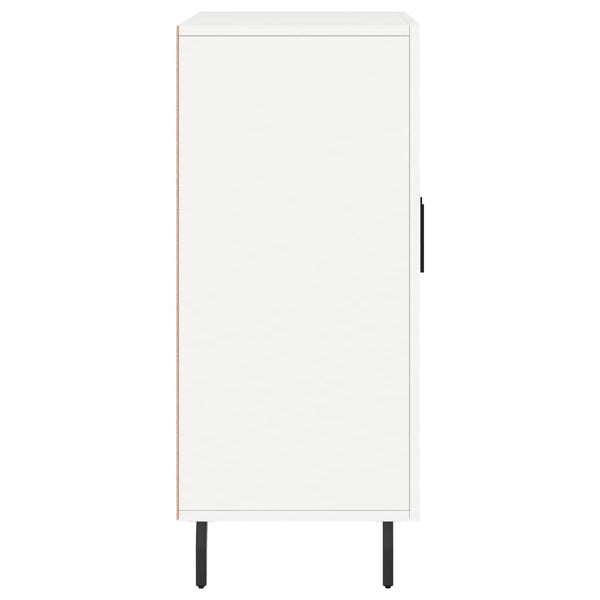 Weißes Sideboard Carmen "Car 90x34x80cm (Holz)