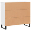 Weißes Sideboard Jakov 90x34x80cm (Holz)