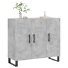 Betongraue Kommode Jakov 90x34x80cm (Holz)