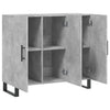 Betongraue Kommode Jakov 90x34x80cm (Holz)